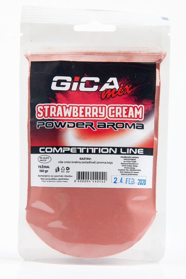 Gica Mix POWDER AROMA COMPETITION 150gr LINE  STRAWBERRY  CREAM